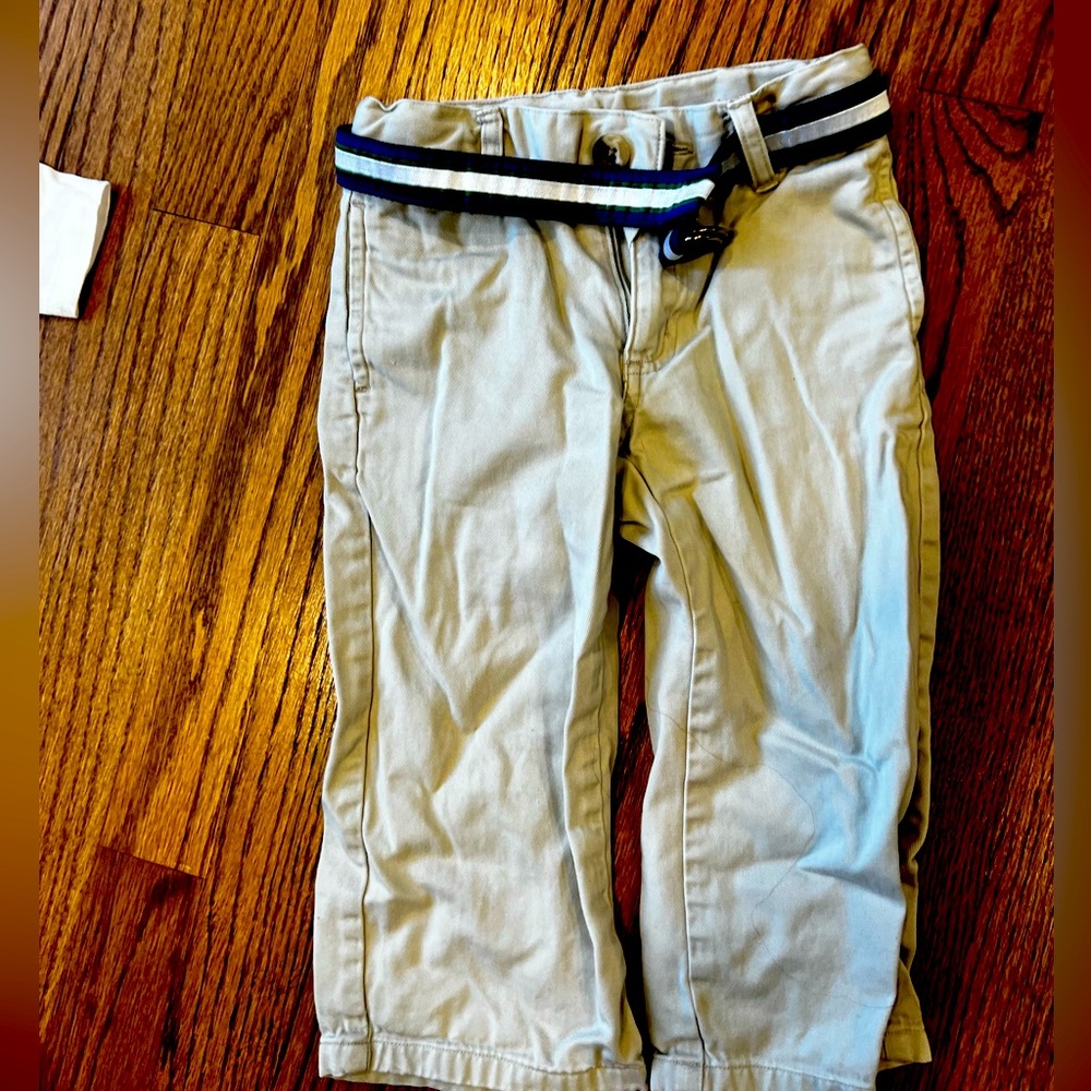 2t Janie and Jack khaki